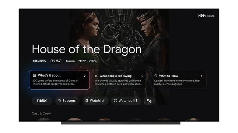 Google TV mit Gemini AI