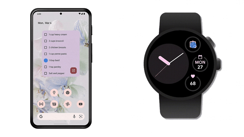 New Google Keep Widgets for Android and Wear OS