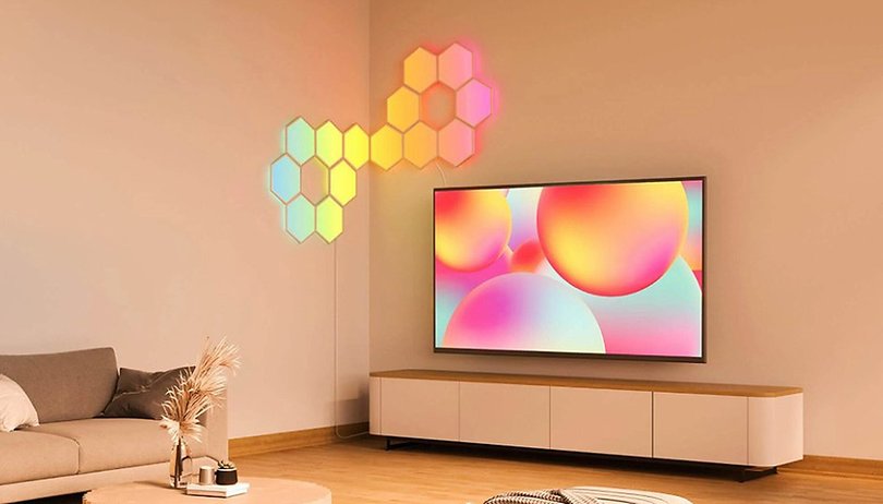 Govee smart Glide Hexa Light panels RGBIC multi color