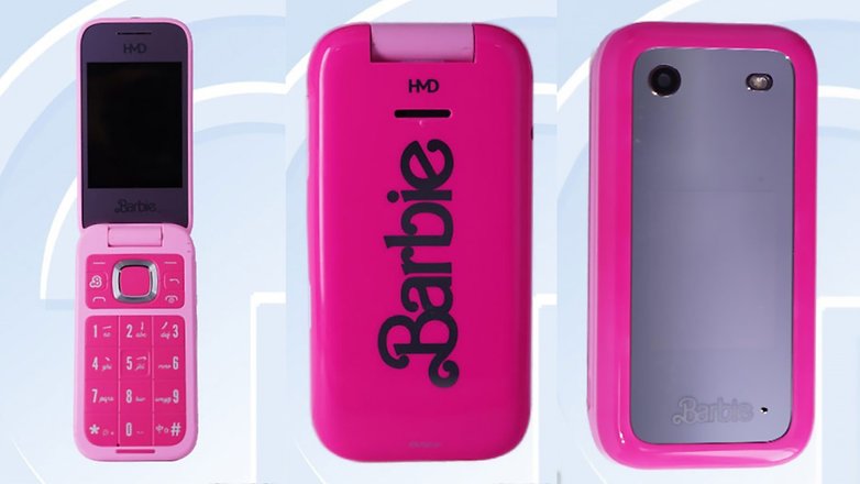 HMD (Nokia) – first Barbie phone in foldable form