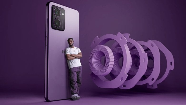 Le coloris violet du HMD Pulse Pro