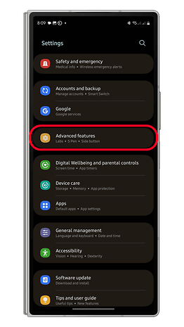 Gestos secretos do Samsung One UI