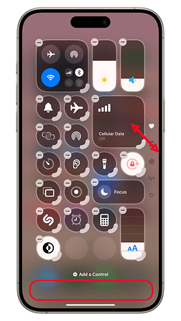 How to customize Control Center in iOS 18.1