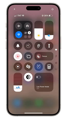 How to customize connectivity controls in Control Center