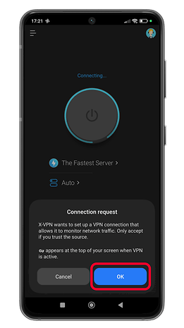 Bagaimana untuk menyediakan aplikasi X-VPN pada telefon pintar Android anda