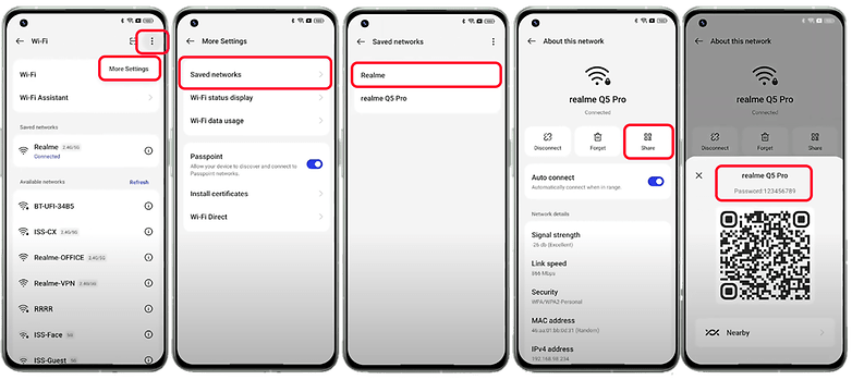 How to share Wi-Fi passwords on Android via shareable QR code