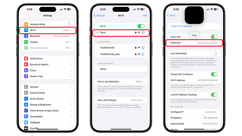 How to show and share Wi-Fi passwords on iPhone