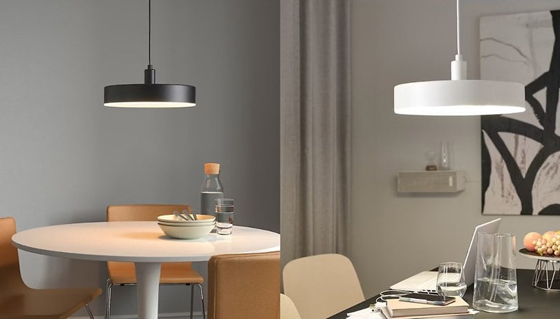 Ikea smart light NYMANE pendant lamp wireless bulb