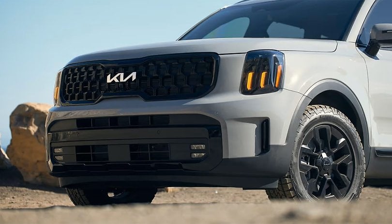 Kia Telluride SUV 2025 logo front