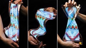 Abgefahren! Dieses flexible LG-Display lässt sich dehnen und verbiegen