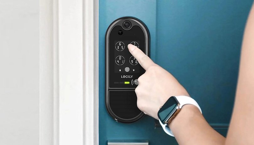 Lockly Vision Elite smart video doorbell deadbolt lock