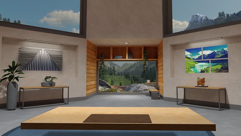 Meta Quest Mountain Study Virtual Workplace VR