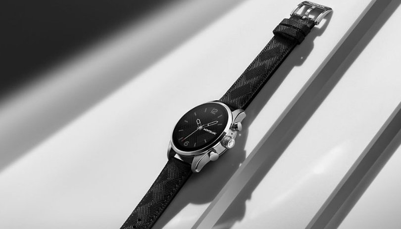 Montblanc Summit 3 smartwatch silver titanium