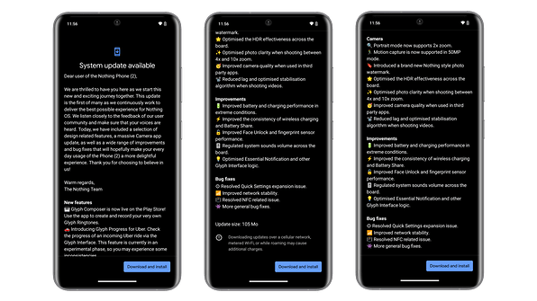Nothing Phone (2) Gets Improved Camera Quality In First Update
