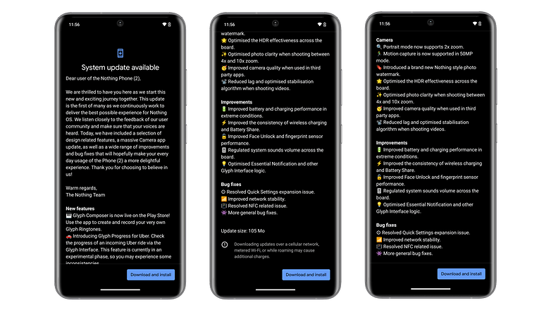 Nothing Phone (2) receives its first update with improvements