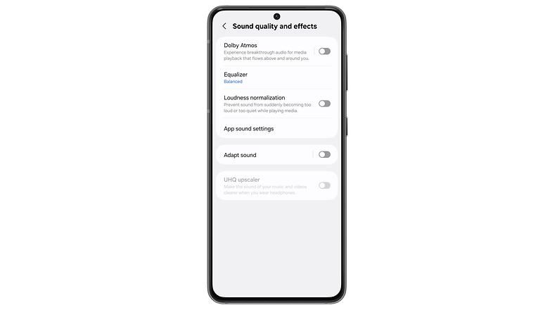 Funkce normalizace hlasitosti Samsung One UI 7 Beta