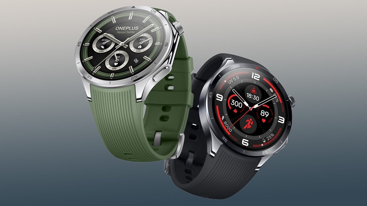 OnePlus Watch 3 colors green and obsidian