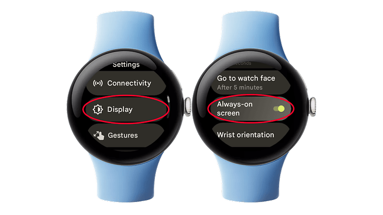 Petua dan panduan bateri Google Pixel Watch