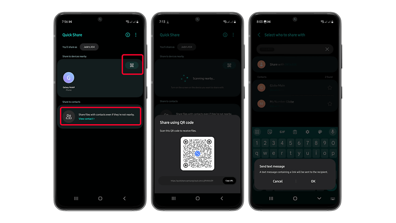 How to use Quick Share on Samsung Galaxy phones