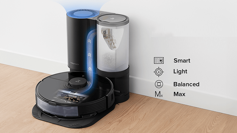 roborock S7+ Robot Vacuum and Sonic Mop with Self-Empty Dock