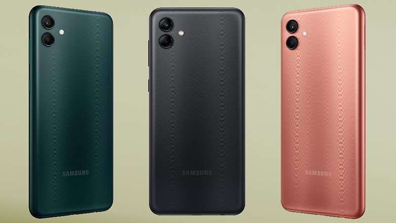 Samsung Galaxy A04 Android 12 smartphone 2022 50MP camera
