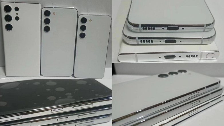 Samsung Galaxy S22 Plus / Ultra tervezési jellemzők, portok, kamerák, gombok