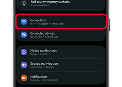 Samsung Galaxy Settings