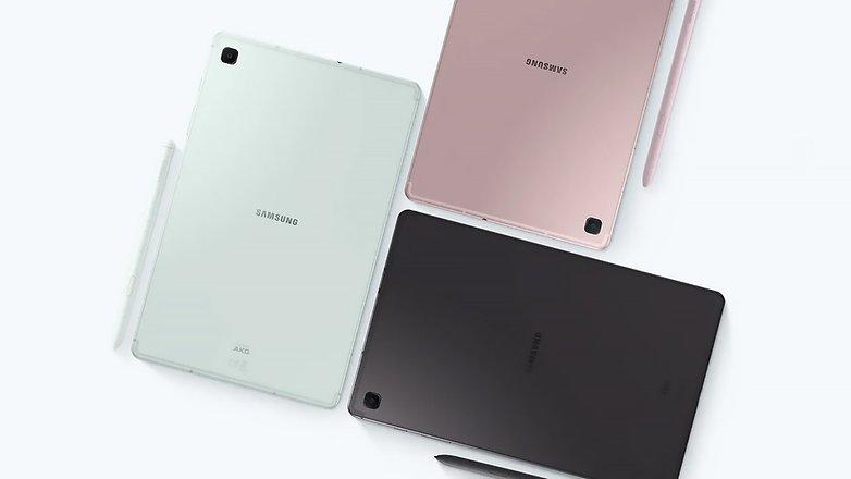 Das Samsung Galaxy Tab S6 Lite (2024) in mehreren Farben