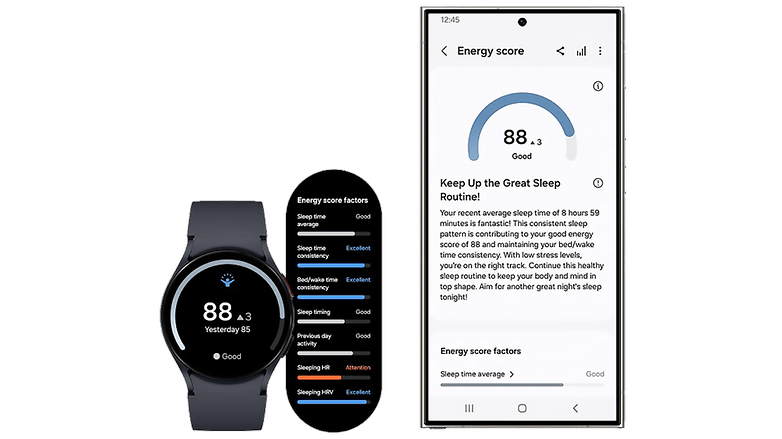 A Samsung One UI 6 Watch frissítése új energiamutatóval bővült