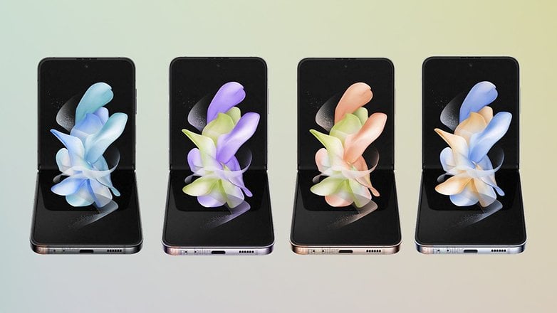 Samsung Galaxy Z Flip 4 official render colors