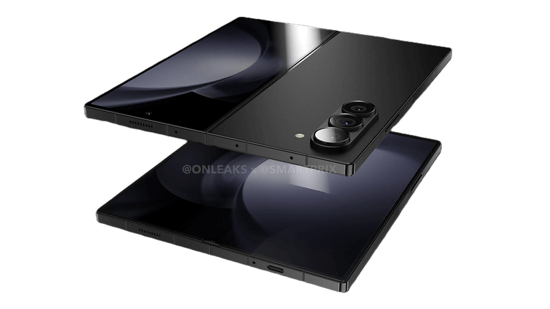 Le rendu du Samsung Galaxy Z Fold 6