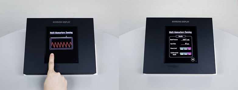 Οθόνη OLED με αισθητήρα Samsung