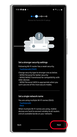 Secret Samsung Galaxy Wi-Fi menu