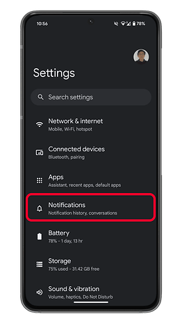 How to see old or deleted app notifications