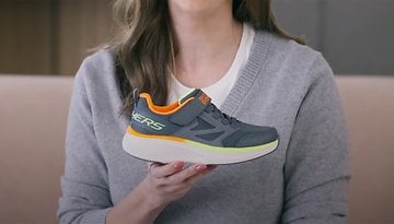 Skechers Find My shoes for kids with hidden AirTag compartment
