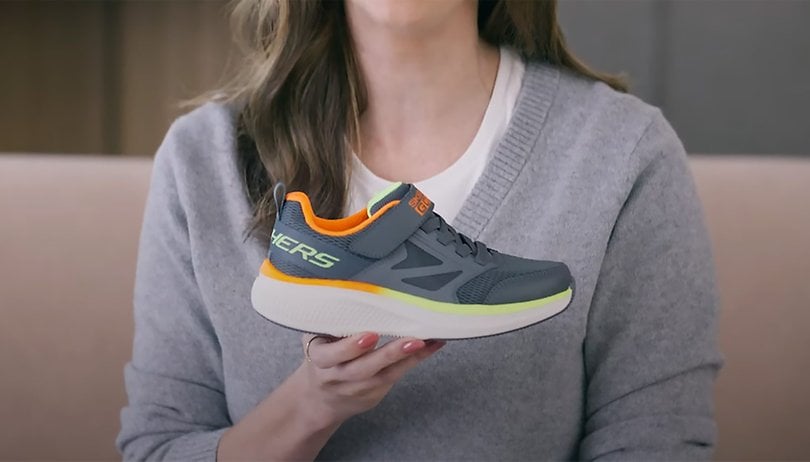 Skechers Kids sneakers shoes with hidden AirTag
