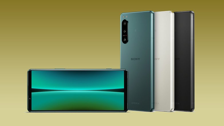 Das Sony Xperia 5 IV in verschiedenen Farben