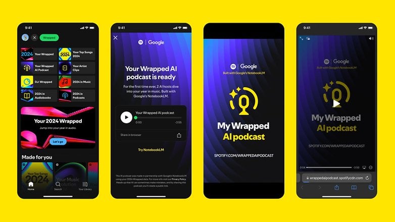 Spotify's new My Wrapped AI Podcast