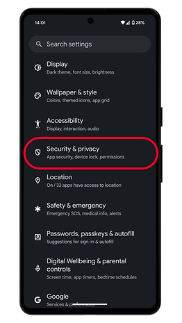 Hur man aktiverar Android Stöldenhetsskydd