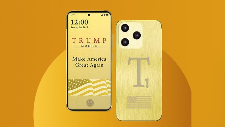 Trump-themed T1 Phone from Trump Mobile Trump-themed T1 Phone from Trump Mobile