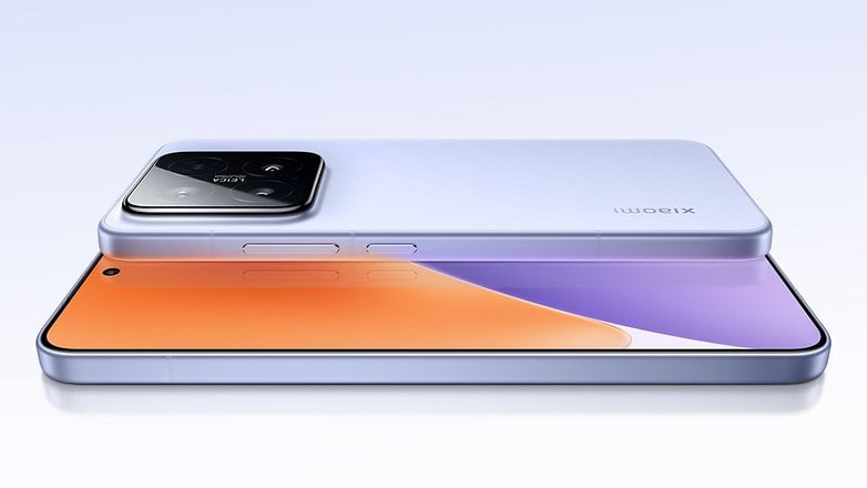 A Xiaomi 15 smartphone in a sleek design, showcasing a gradient screen and a quad-camera setup.