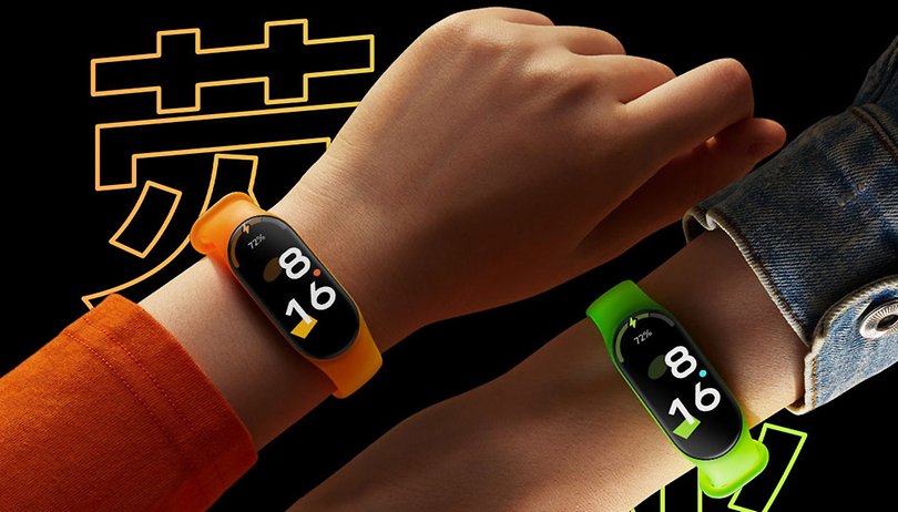 Xiaomi Mi Band 7 band flourescent light