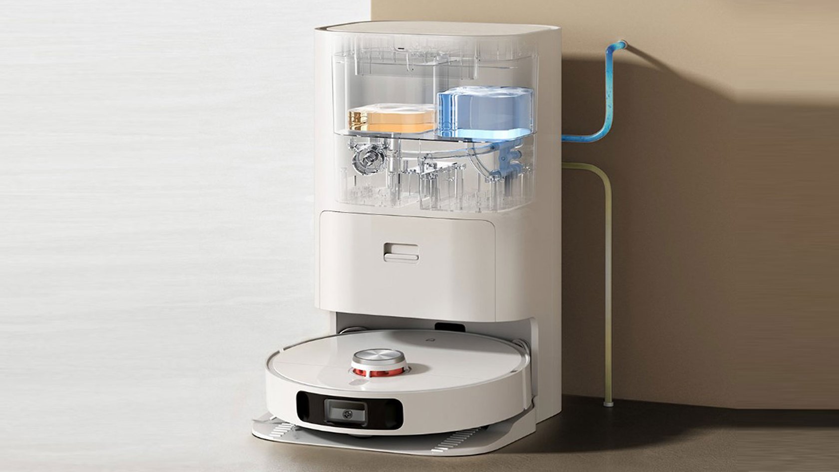 Xiaomi Mijia All-Round 1S: robot vacuum with water connection