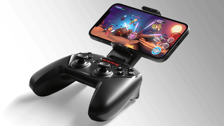 Game pad controller for iPhone, iPad Apple TV