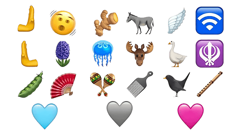iOS 16 nouveaux emojis