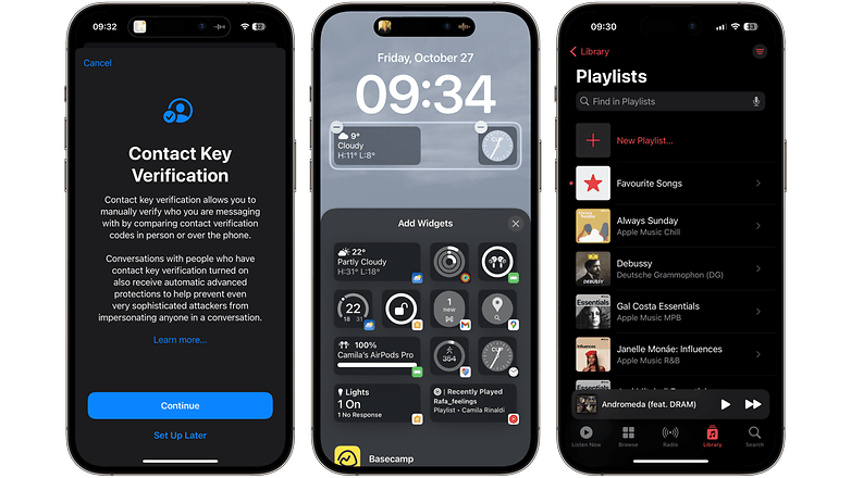 Apple adds new features on iOS 17: Contact Verification Key, New Weather and Clock Widgets, Favorite songs playlist, etc.
