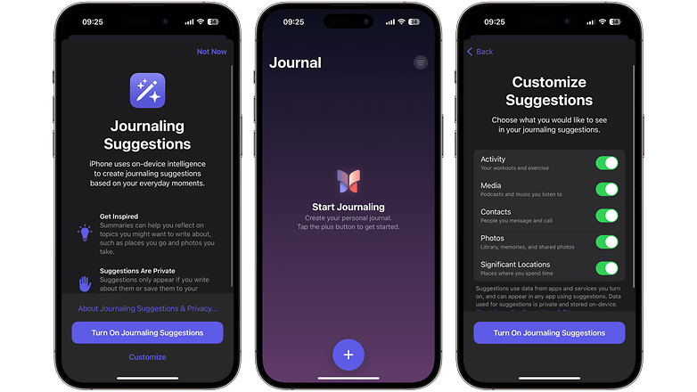 iPhone's Journal App added on iOS 17.2 Beta