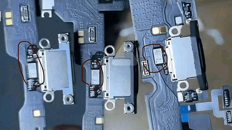 Apple iPhone 15 alleged USB-C connector with a Thunderbolt chip