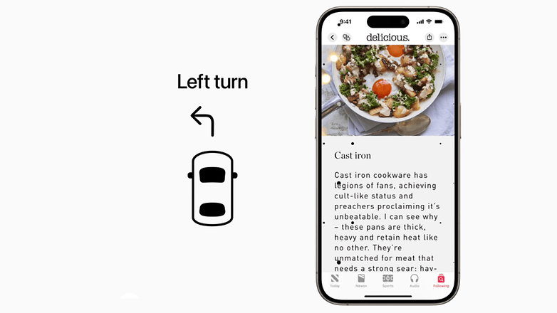 iOS 18 has a new feature caled Vehicle Motion Cues
