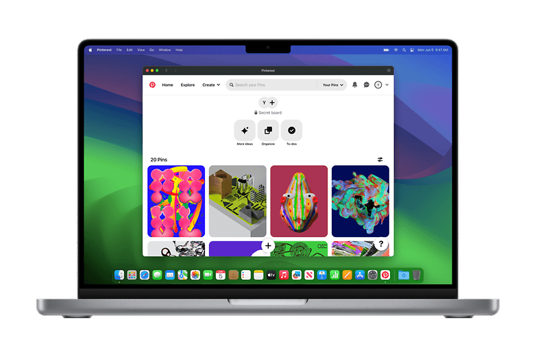 macOS Sonoma prend en charge les applications web sur le dock